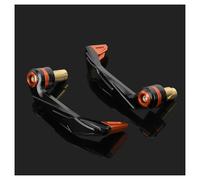 FEILIVCI Replacement Parts for Ducati 899 959 1199 1299 V4 V4S V2 for Panigale Motorcycle Handlebar Hands Guard Brake Clutch Levers Protector Modification Parts(Orange)