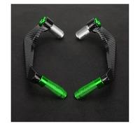 FEILIVCI Replacement Parts for Kawasaki Z250 for NINJA250 2008 2009 2010-2018 2019 for Ninja 250 Motorcycle Handlebar Hand Guard Brake Clutch Levers Protector Modification Parts(Green)