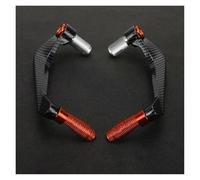 FEILIVCI Replacement Parts for Kawasaki Z300 for NINJA300 for Ninja 300 2008 2009 2010-2018 2019 Motorcycle Handlebar Hand Guard Brake Clutch Levers Protector Modification Parts(Orange)