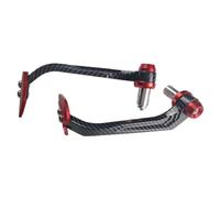 FEILIVCI Replacement Parts Lightweight CNC Aluminum Handlebar Guard Protector Universal Motorcycle Brake Clutch Lever Offering Strong Protection Modification Parts(Red)
