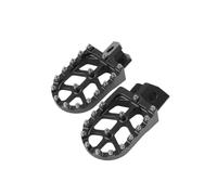 FEILIVCI Replacement Parts Motorcycle Billet Wide Foot Pegs Footrest For Y&amaha XT250 YZ125 YZ80 YZ500 YZ490 WR200 WR250 WR500 TTR90 TTR110 125 250 modification Parts(Black)