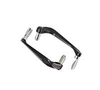 FEILIVCI Replacement Parts Universal 7/8" Motorcycle Handlebar Handguard Protecter Brake Lever Clutch Guard for Scooter ATV Mountain Bike Hand Guard Modification Parts(A Carbon-Silver)