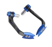 FEILIVCI Replacement Parts Universal 7/8" Motorcycle Handlebar Handguard Protecter Brake Lever Clutch Guard for Scooter ATV Mountain Bike Hand Guard Modification Parts(B Carbon-Blue)