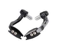FEILIVCI Replacement Parts Universal 7/8" Motorcycle Handlebar Handguard Protecter Brake Lever Clutch Guard for Scooter ATV Mountain Bike Hand Guard Modification Parts(B Carbon-Black)