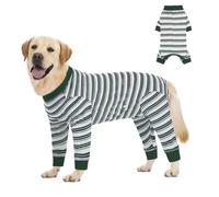 FEimaX Dog Recovery Suit Long Sleeve, Dog Surgery Recovery Suit for Female Male, Pet Surgical Bodysuit Puppy Onesie Abdominal Wounds Protector for Small Medium Large Dogs