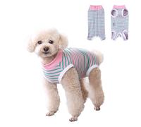 FEimaX Dog Surgery Recovery Suit, Pet Onesie after Surgery for Female Male Dogs, Cone E-Collar Alternative, Soft Surgical Bodysuit for Small Medium Dogs Cats