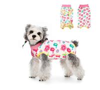 FEimaX Dog Surgery Recovery Suit, Pet Onesie for Female Male Dog Bodysuit Cone E-Collar Alternative, Puppy Surgical Suit for Small Medium Dogs Cats