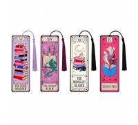 Feimeng Jewelry Tarot Bookmark with Tassel, Reading Book Marker Gift