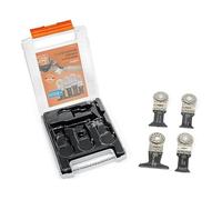FEIN 3 + 1 Universal Starlock Set, Maximum Versatility, Precise Cuts in Different Materials and Attractive Price Advantage Compared to Single Purchase. Starlock Attachment