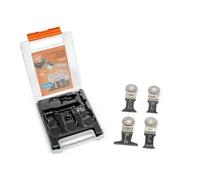 FEIN 3 + 1 Universal Starlock Set, Maximum Versatility, Precise Cuts in Different Materials and Attractive Price Advantage Compared to Single Purchase. Starlock Attachment