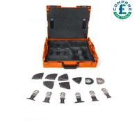 Fein Saw Blade 34PC Starlock Multitool Set E-Cut Wood + Metal + Sanding + Lboxx