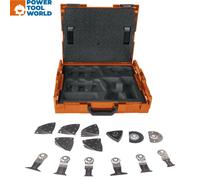 Fein 33903750010 Starlock Multi-Tool Accessory Set x34 Pcs In L-Boxx 102 Carr...