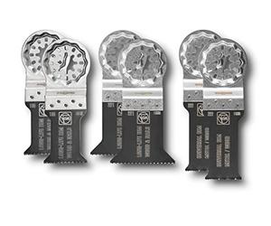 FEIN 35222952300 - Starlock E-Cut Wood/Metal Multi-Tool Blade Set - 6 Piece