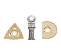 Fein 35222967070 Combo SL TILEWORKING Multitool Set 3 Accessories