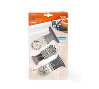 FEIN 35222967080 Starlock Wood E-Cut Combo Set 3piece, Orange