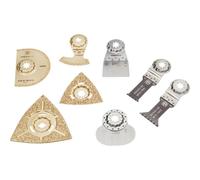 Fein 35222967140 Profi Set SLM 8-Piece Multitool Accessory Set Sta...