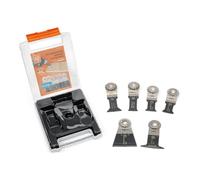FEIN 4 + 2 Universal Starlock Set, Maximum Versatility, Precise Cuts in Different Materials and Attractive Price Advantage Compared to Single Purchase. Starlock Plus Fitting