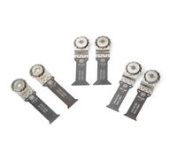 FEIN Best of E-Cut StarlockMax Wood & Metal 6 Extra Long Blades for deep cuts in Wood and Metal with StarlockMax Mount Compatible with FEIN Multifunction Tools with StarlockMax Fitting