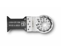 FEIN 63502160210 Starlock E-Cut Long-Life Saw Blade 35mm, Colour Coded, 35/50 mm (1 Small/Size T)