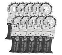 FEIN 63502160240 STARLOCK Bi-Metal 35mm E-Cut Long-Life Saw Blades Pack of 10