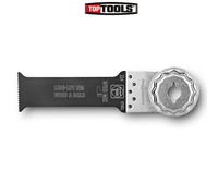 FEIN E-Cut Long-Life Saw Blade Pack of 1 Width 32 mm Length 90 mm Starlock Max Bi-Metal with Set Wood Teeth