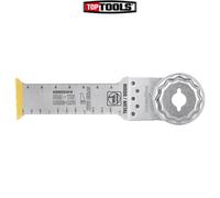FEIN LongLife E-Cut Bimetal Long Life Deep Cut Blade Pack of 1 x Width 32 mm Length 90 mm StarlockMax Attachment Titanium Coated Bi-Metal Blade