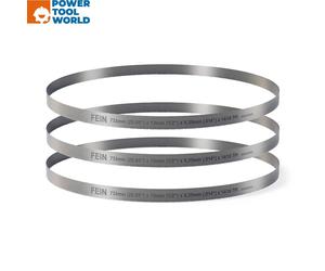 Fein 63502308000 733mm Bandsaw Blade For Metal And Plastic x3 Pcs