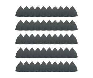 FEIN 63717089016 220 Grit Triangular Unperforated Sanding Sheet, Multi-Colour