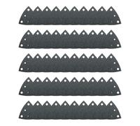 FEIN 63717116016 240 Grit Triangular Perforated Sanding Sheet, Multi-Colour