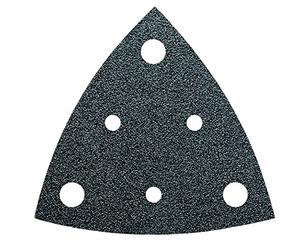 FEIN 63717236010 40 Grit Zirconium Triangular Perforated Sanding Sheet, Multi-Colour, one size