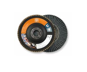 Fein 63717301010 Flap Disc, Pack of 10 (125 mm, Grain 80, for Zirconia Corundum)