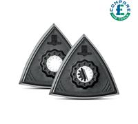 FEIN 63806129220 STARLOCK Triangular Sanding Pads - Pack of 2