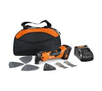 Fein 71293870240 18V AMM500 Plus Cordless Multi Tool with 1 x 4.0Ah Battery, Charger & Bag