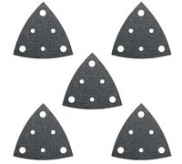 80 Grit Triangular Perforated Sanding Sheet (Pack of 5)