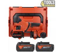 Fein ABAS 18-63 AS 18V Cordless Band Saw 63.5 mm With 2 x 5.0Ah Batteries & Case
