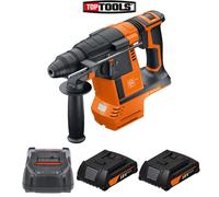 Fein ABH 18-26 AS 18V Brushless SDS+ Hammer Drill + 2 x 2Ah Batteries & Charger