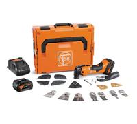 Fein AMM500 Plus Top 18v Cordless Multi Tool 2 x 4Ah Batteries AS Mult