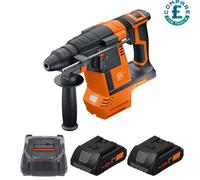 Fein AMPShare ABH 18-26 AS 18V BL SDS+ Hammer Drill +2 x 4Ah Batteries & Charger