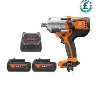 Fein AMPShare ASCD 18-1000 W34 AS BL Impact Wrench + 2 x 5Ah Batteries & Charger