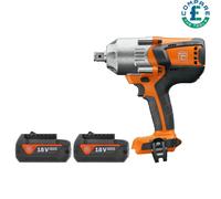 Fein AMPShare ASCD 18-1000 W34 AS Brushless Impact Wrench With 2 x 5Ah Batteries