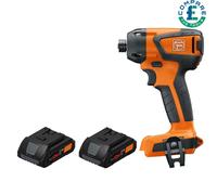 Fein AMPShare ASCD 18-200 W4 18V Brushless Impact Driver With 2 x 4Ah Batteries