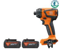 Fein AMPShare ASCD 18-200 W4 18V Brushless Impact Driver With 2 x 5Ah Batteries