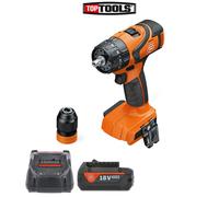 Fein ASB 18 Q AS Brushless 2 Speed Combi Drill With 1 x 5.0Ah Battery & Charger