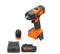 Fein ASB 18 Q AS Brushless 2 Speed Combi Drill With 1 x 5.0Ah Battery & Charger