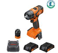 Fein ASB 18 Q AS Brushless 2 Speed Combi Drill With 2 x 2Ah Batteries & Charger