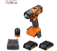Fein ASB 18 Q AS Brushless 2 Speed Combi Drill With 2 x 2Ah Batteries & Charger