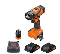 Fein ASB 18 Q AS Brushless 2 Speed Combi Drill With 2 x 4Ah Batteries & Charger
