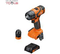 Fein ASB 18 Q AS Cordless Brushless 2 Speed Combi Drill With 1 x 2.0Ah Battery