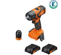 Fein ASB 18 Q AS Cordless Brushless 2 Speed Combi Drill With 2 x 2.0Ah Batteries