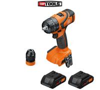 Fein ASB 18 Q AS Cordless Brushless 2 Speed Combi Drill With 2 x 4.0Ah Batteries